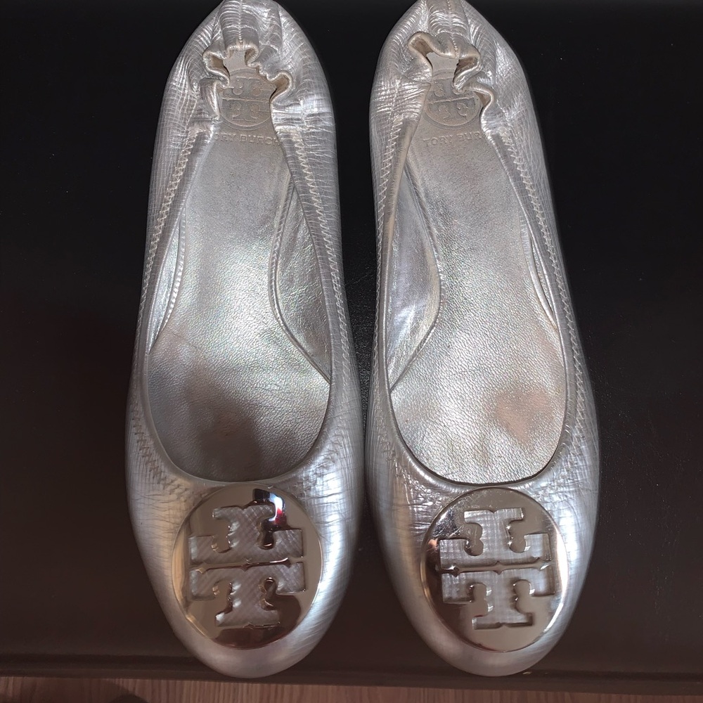 Sz 11- Tory Burch Reba Flats never worn